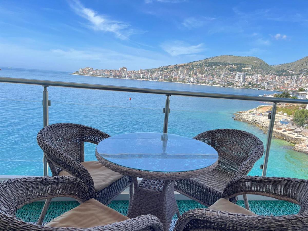 1-Stunning Sea View Apartments! Sarandë Esterno foto